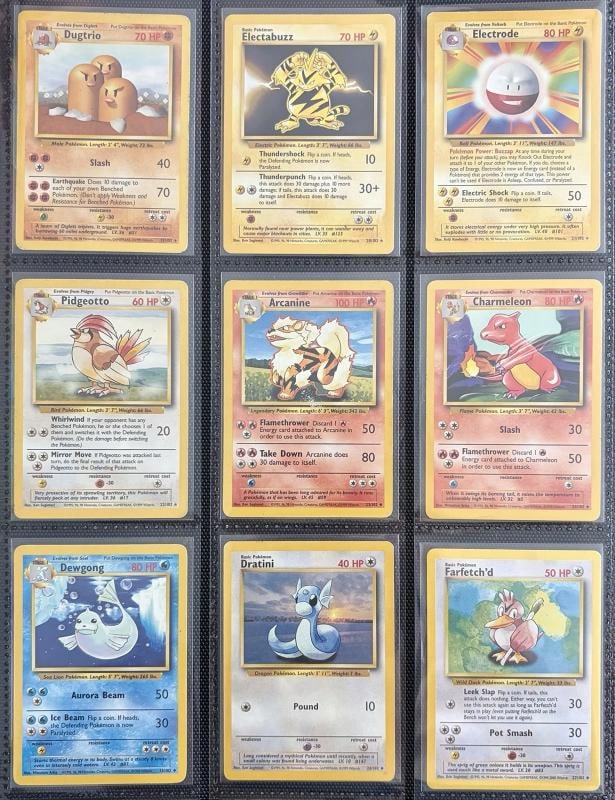 Pokemon 100% Complete Master Base Set 102/102 WOTC Vintage 1999 w Charizard Holo - 3