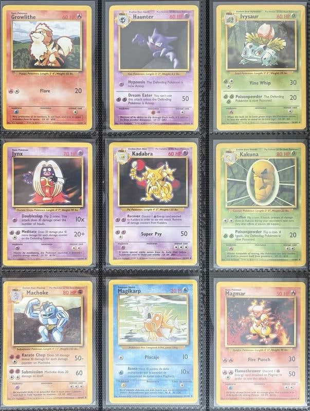 Pokemon 100% Complete Master Base Set 102/102 WOTC Vintage 1999 w Charizard Holo - 4