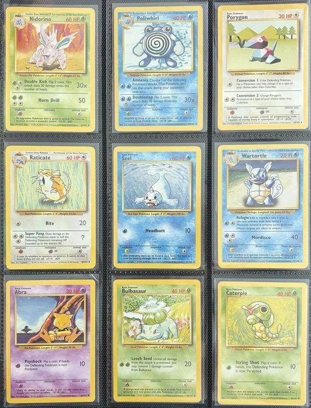 Pokemon 100% Complete Master Base Set 102/102 WOTC Vintage 1999 w Charizard Holo - 5