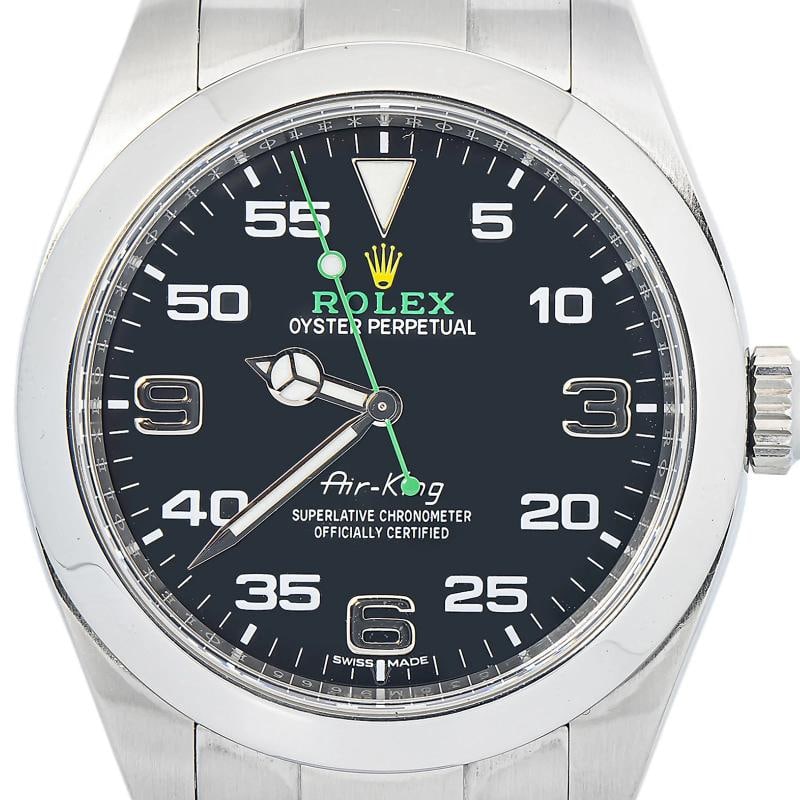 Rolex Air-King 116900 MINT Stainless Steel Black Dial Automatic Men's Watch 40mm - 2