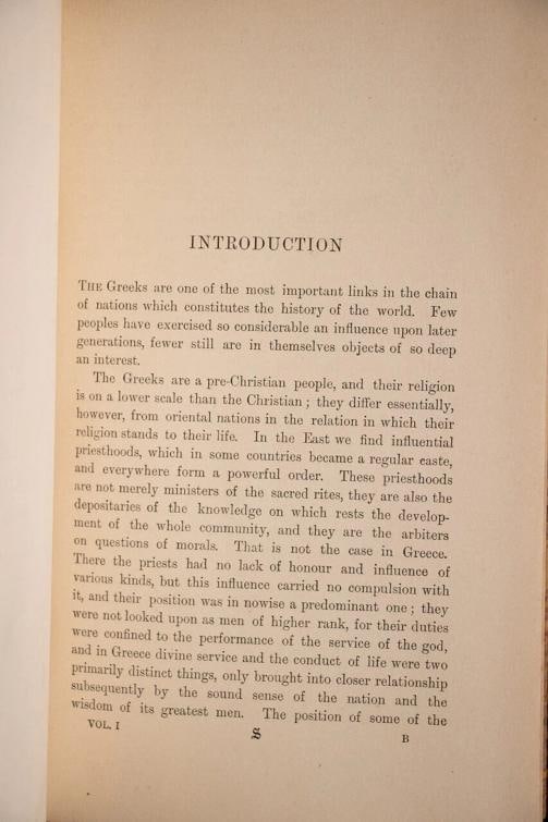 Adolf Holm / The History of Greece 1899 - 8