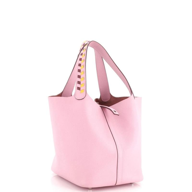 Hermes Picotin Lock Bag Tressage Epsom MM - 3