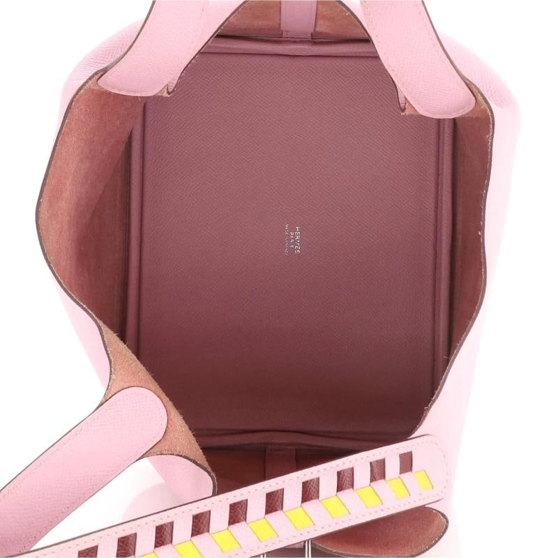 Hermes Picotin Lock Bag Tressage Epsom MM - 6