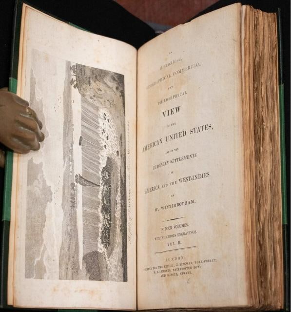 1795 View of the American United States Winterbotham Extra Illustrated 1stED - 16