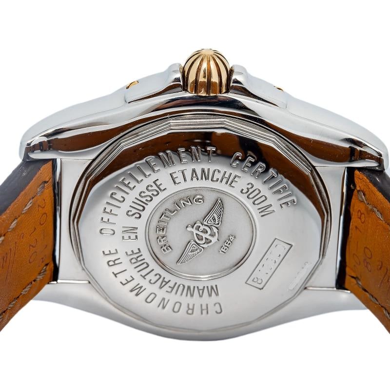 Breitling Cockpit B49350 Automatic SS Diamond Bezel Silver Dial Men's Watch 41mm - 6