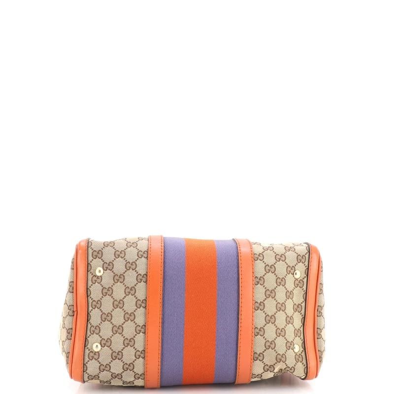 Gucci Vintage Web Boston Bag GG Canvas Medium - 4