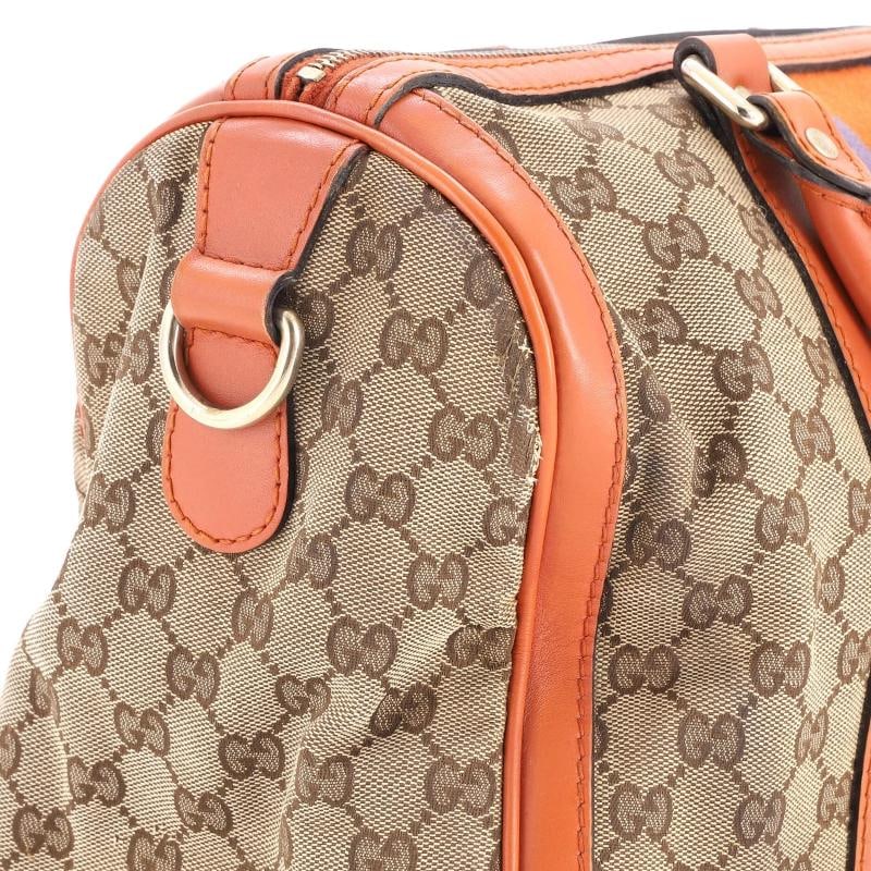 Gucci Vintage Web Boston Bag GG Canvas Medium - 6