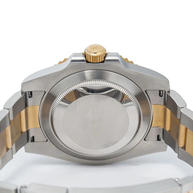 Rolex Submariner 116613LB 18K Yellow TwoTone Sunburst Blue Dial Men's Watch 40MM - 4