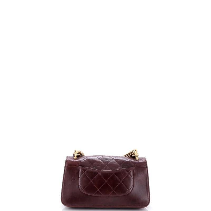 Chanel Paris-Cosmopolite Straight Lined Flap Bag Quilted Aged Calfskin Small - 3