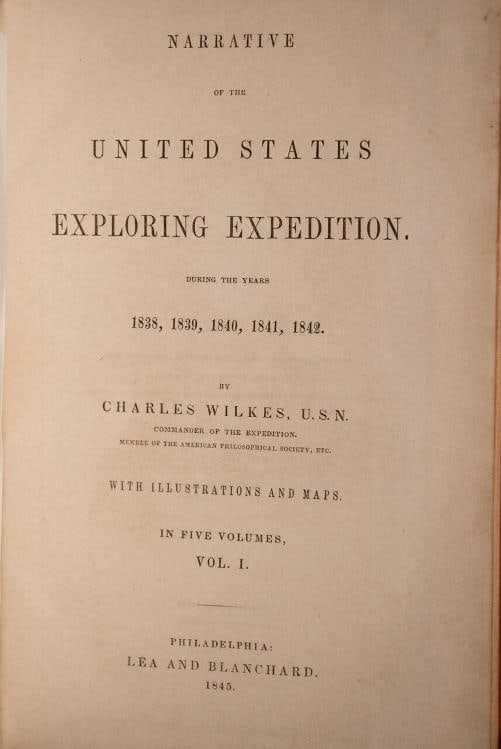 Charles Wilkes / Narrative of the United States Exploring Expedition During - 6