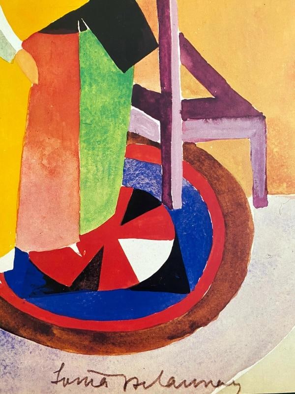 SONIA DELAUNAY RARE 1986 FINE ART LITHOGRAPH PRINT JACQUES DAMASE FRENCH POSTER - 10