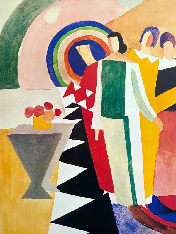 SONIA DELAUNAY RARE 1986 FINE ART LITHOGRAPH PRINT JACQUES DAMASE FRENCH POSTER - 8