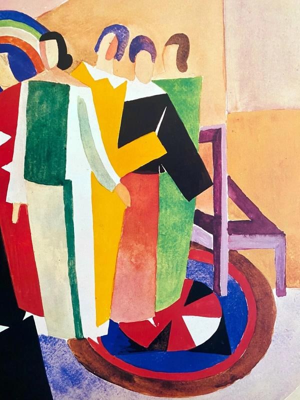 SONIA DELAUNAY RARE 1986 FINE ART LITHOGRAPH PRINT JACQUES DAMASE FRENCH POSTER - 9