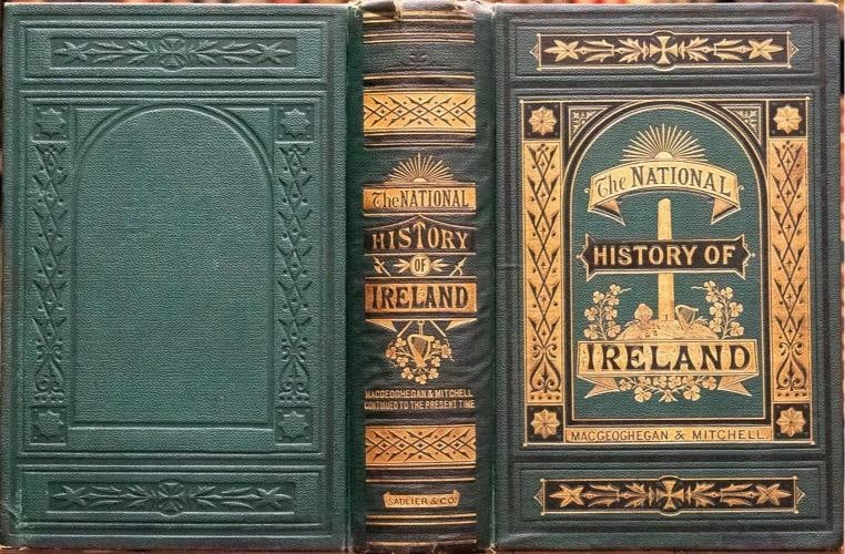 John Mitchell / 1886 The History of Ireland Ancient & Modern Fine Binding - 2