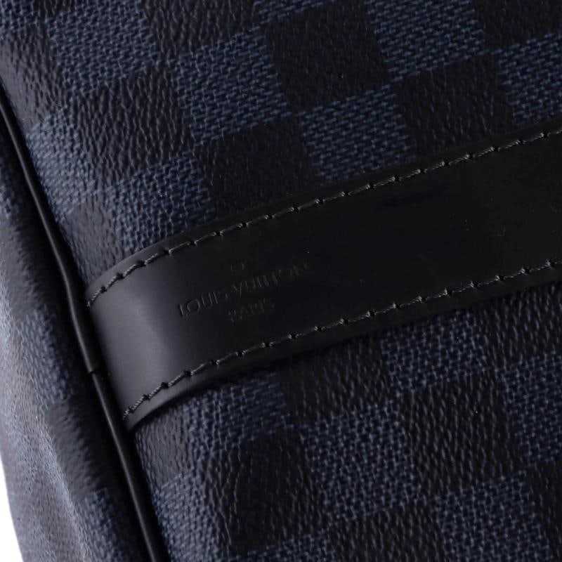 Louis Vuitton Keepall Bandouliere Bag Damier Cobalt 55 - 7