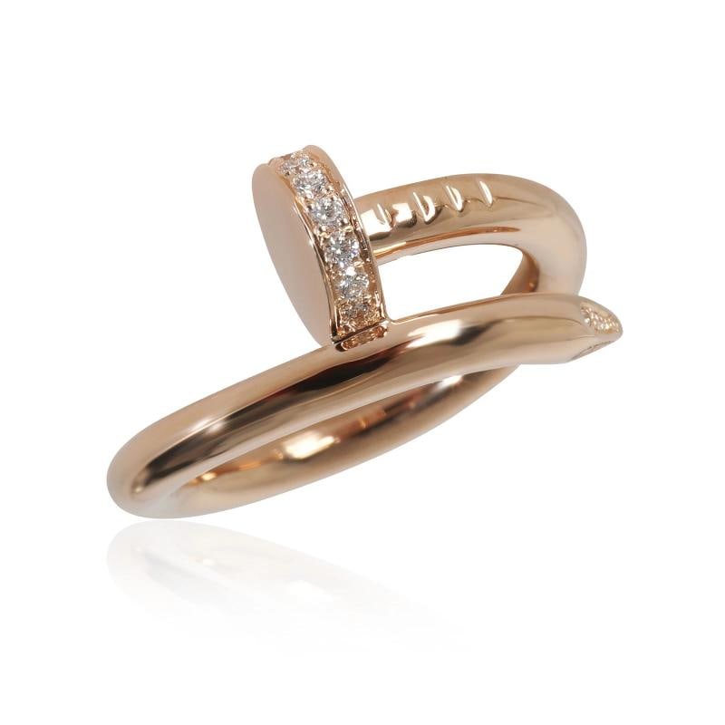 Cartier Juste Un Clou Ring, Diamonds (Rose Gold) - 3