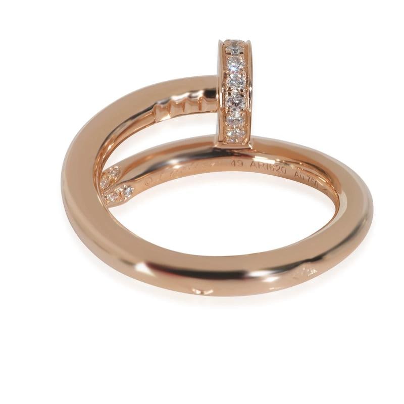 Cartier Juste Un Clou Ring, Diamonds (Rose Gold) - 4
