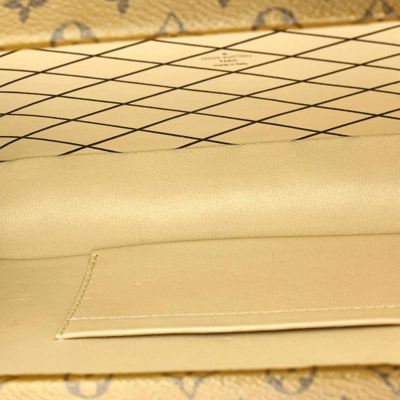Louis Vuitton Petite Malle Handbag Damier Tressage Monogram Canvas and Leather - 5