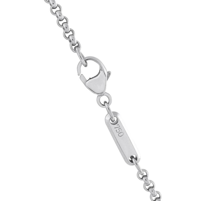Chopard Happy Diamonds 18K White Gold Diamond Pendant Necklace - 4