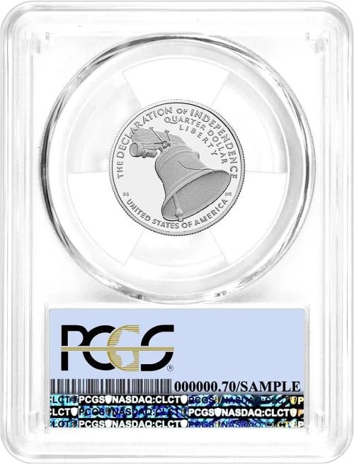 2026 S Silver Proof 10-Coin Set PCGS PR70 DCAM Advanced Release Flag Label - 11