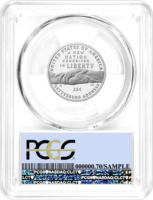 2026 S Silver Proof 10-Coin Set PCGS PR70 DCAM Advanced Release Flag Label - 15