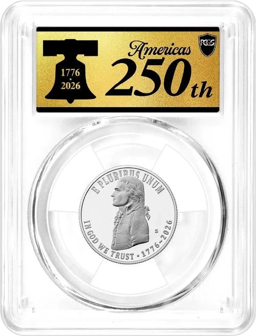 2026 S Silver Proof 10-Coin Set PCGS PR70 DCAM Advanced Release America 250 Gold - 10