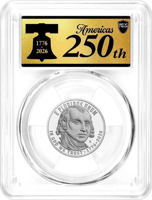 2026 S Silver Proof 10-Coin Set PCGS PR70 DCAM Advanced Release America 250 Gold - 12