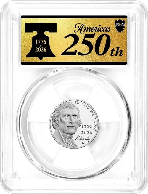 2026 S Silver Proof 10-Coin Set PCGS PR70 DCAM Advanced Release America 250 Gold - 18