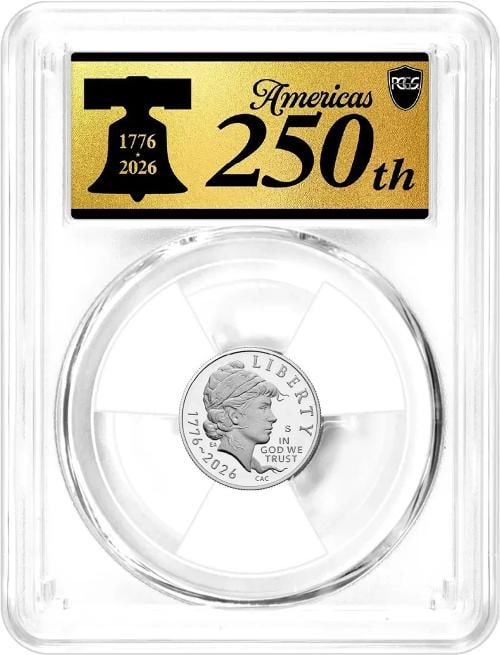 2026 S Silver Proof 10-Coin Set PCGS PR70 DCAM Advanced Release America 250 Gold - 4