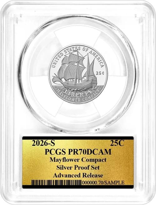 2026 S Silver Proof 10-Coin Set PCGS PR70 DCAM Advanced Release America 250 Gold - 7
