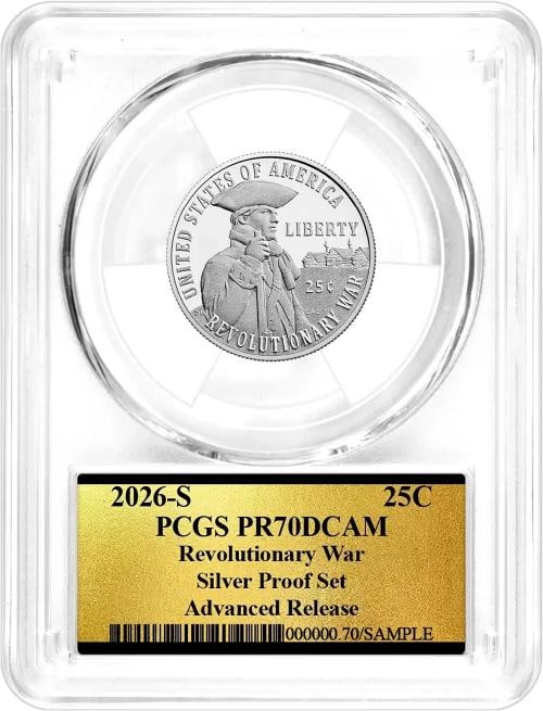 2026 S Silver Proof 10-Coin Set PCGS PR70 DCAM Advanced Release America 250 Gold - 9