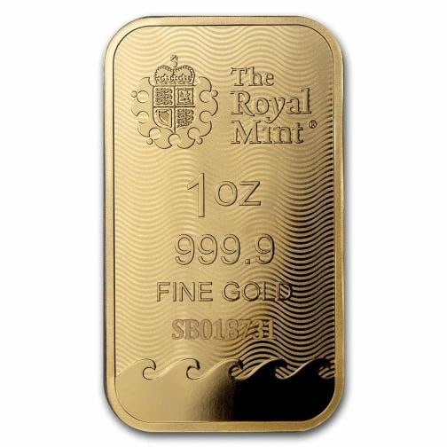 1 oz Gold Bar - The Royal Mint Britannia (In Assay) - 4