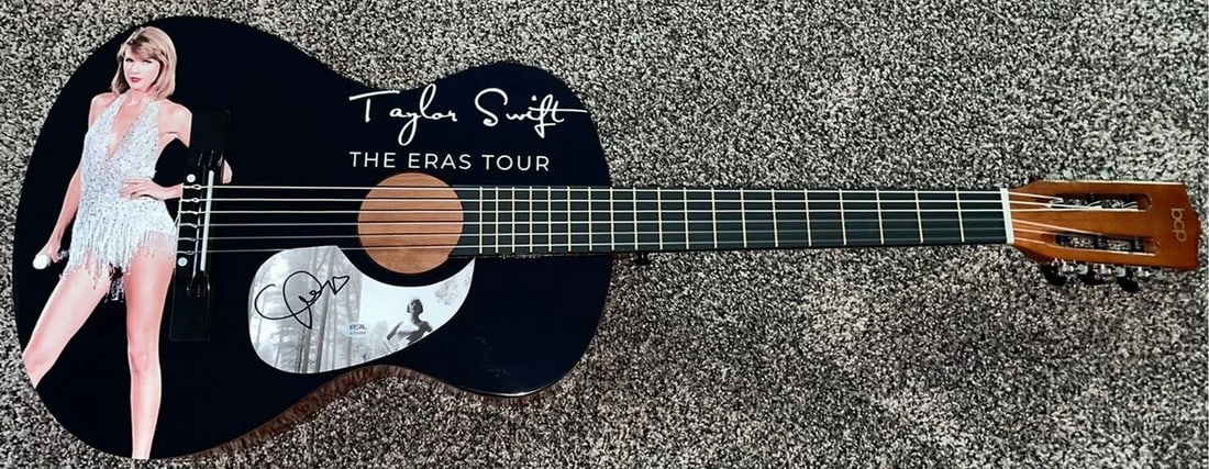 Taylor Swift Signed Custom Acoustic Guitar (JSA) - 2