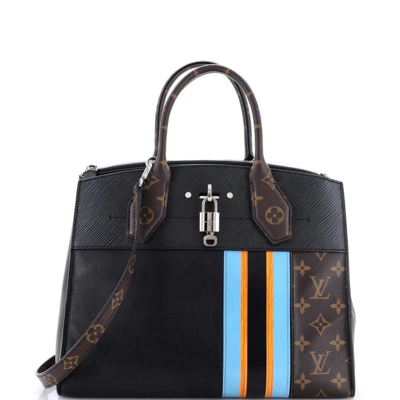 Louis Vuitton City Steamer Handbag Limited Edition Monogram Canvas and Leather (1 of 8)