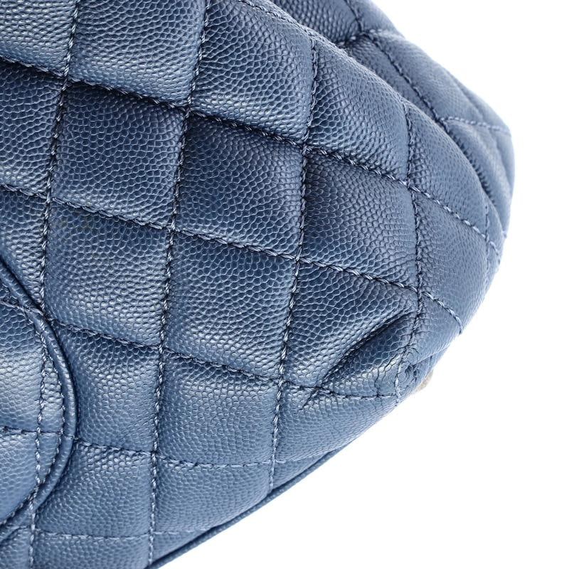 Chanel Coco Top Handle Bag Quilted Caviar Small - 7