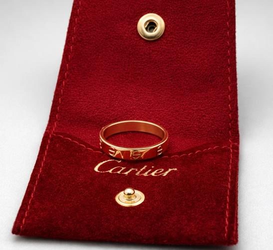 CARTIER Love Ring 18k Yellow Gold 3.6MM Size 8.5 / 59: Condition: Pre-owned - Excellent,Seller Warranty: Yes,Signed: Yes,Color: Gold,Sizable: No,Metal: Yellow Gold,Main Stone: No Stone,Brand: Cartier,Ring Size: 8.5,Type: Wedding/Anniversary Band,Departmen
