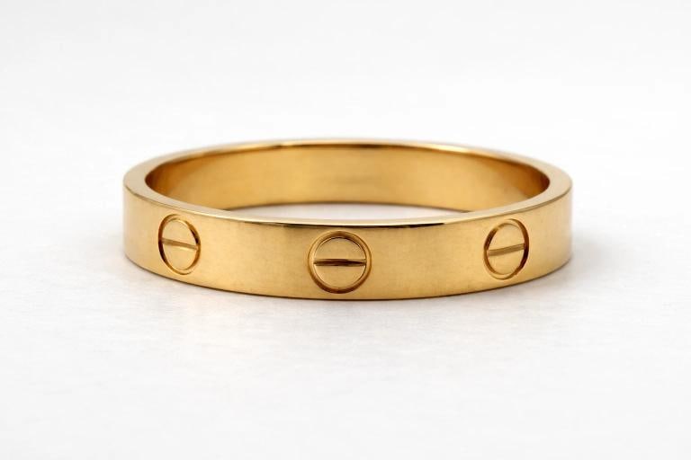 CARTIER Love Ring 18k Yellow Gold 3.6MM Size 8.5 / 59 - 6