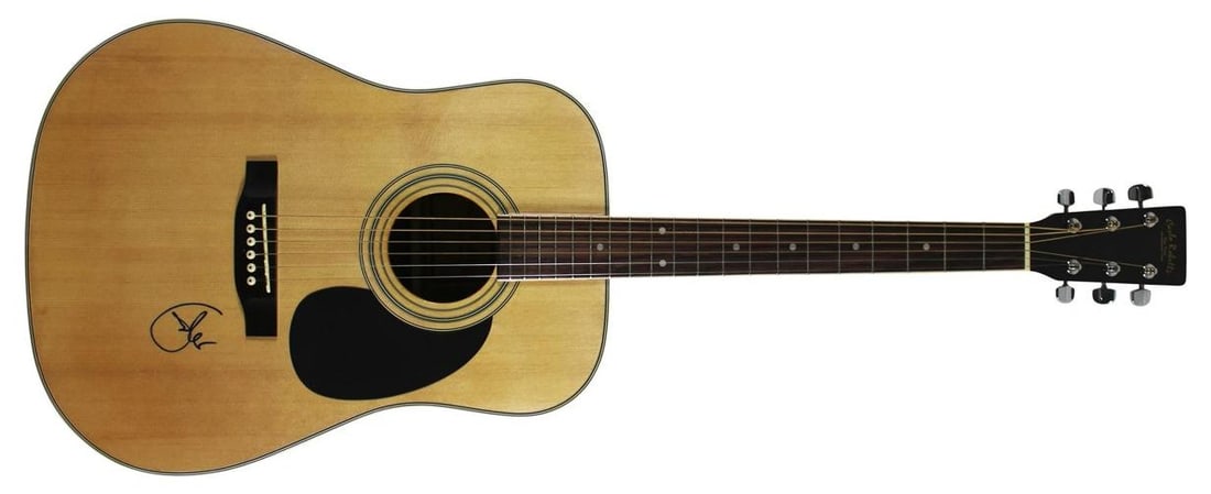 Eric Clapton Cream Authentic Signed Carlo Robelli Acoustic Guitar PSA #Y03953 - 2