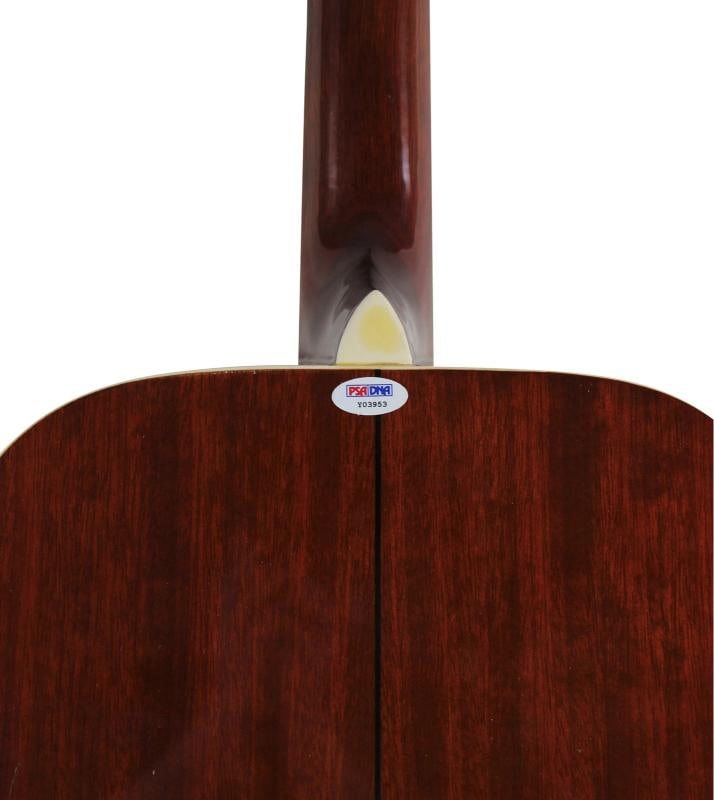 Eric Clapton Cream Authentic Signed Carlo Robelli Acoustic Guitar PSA #Y03953 - 6