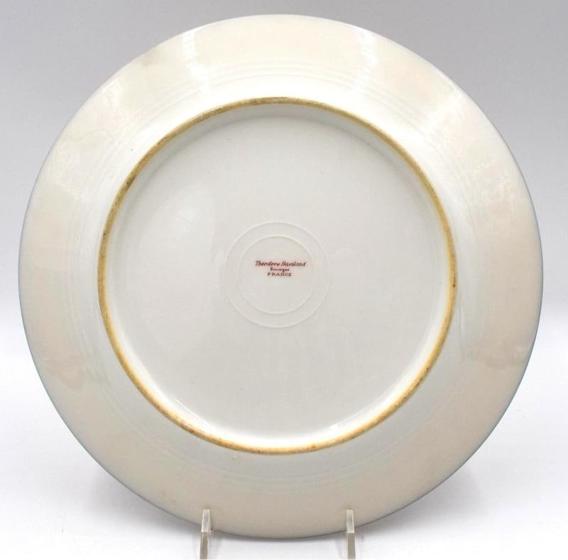 Theodore Haviland Limoges Imperator Cobalt Gold Encrusted Dinner Plate Fantastic - 5