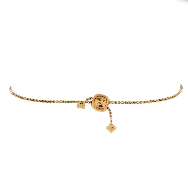 David Yurman Starburst Station Bracelet 18K Yellow Gold with Diamonds - 3