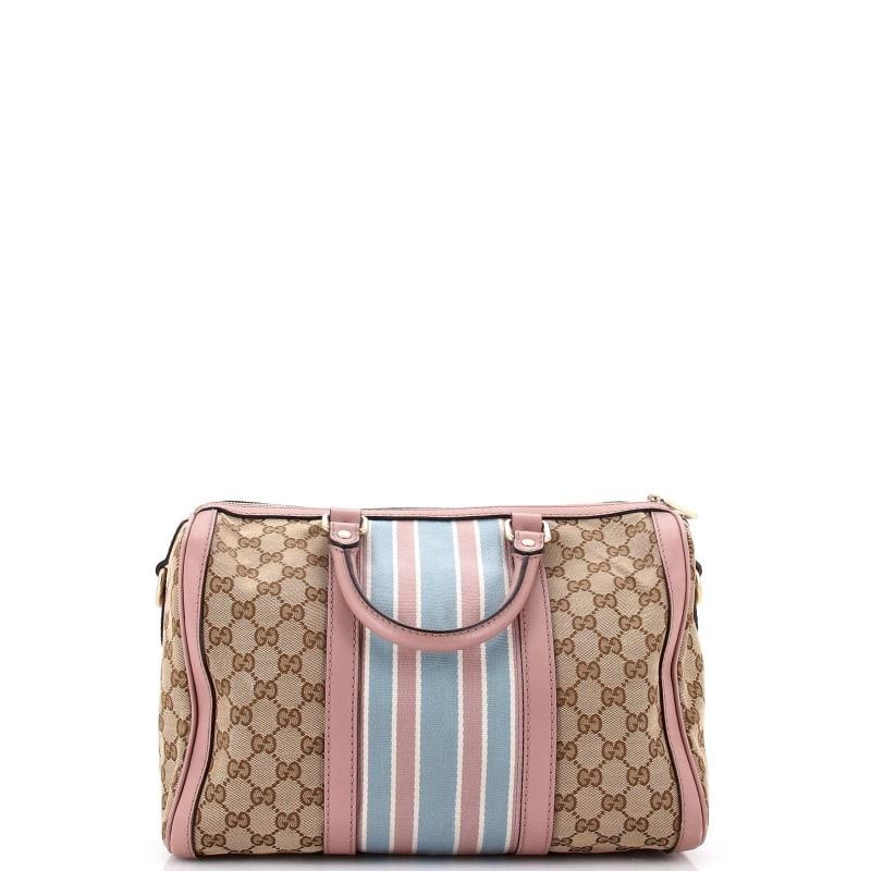 Gucci Vintage Web Boston Bag GG Canvas Medium - 3