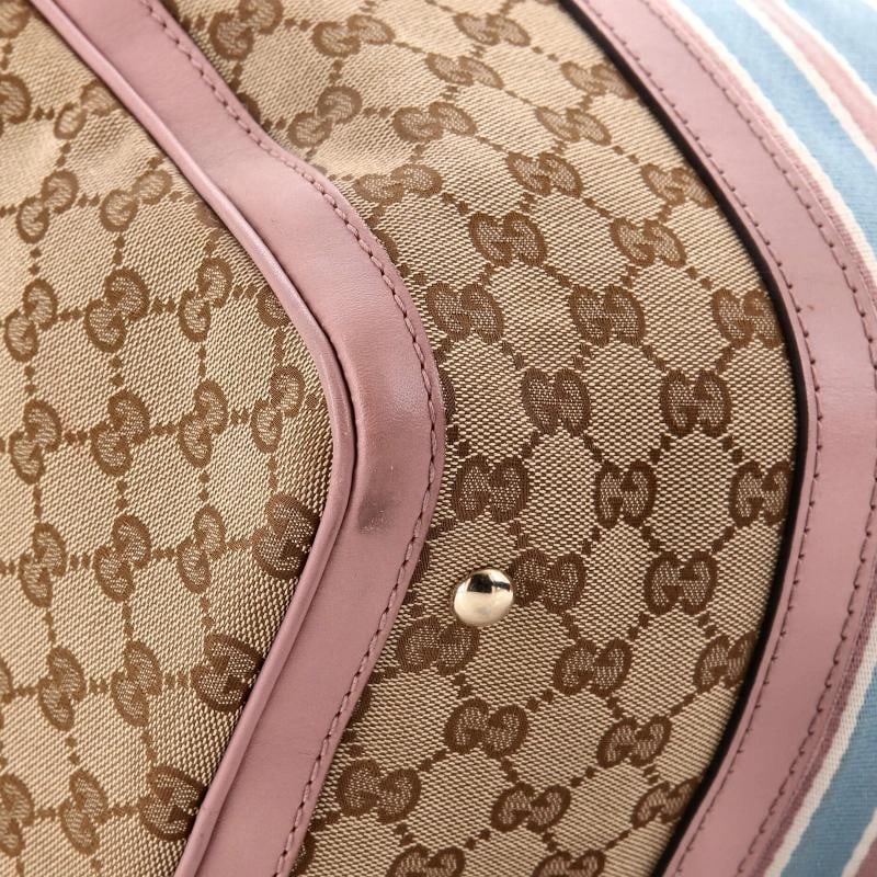Gucci Vintage Web Boston Bag GG Canvas Medium - 6