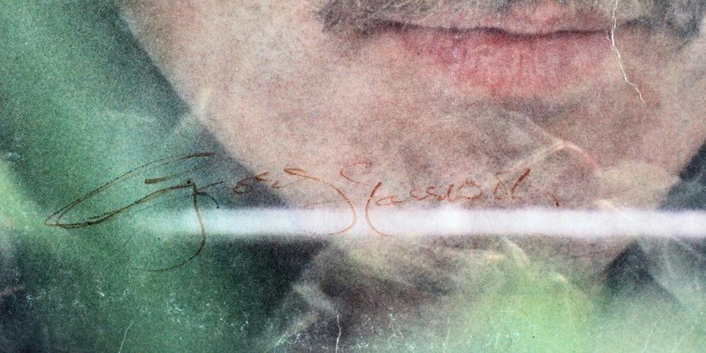 George Harrison Authentic Signed x2 Self Titled Album Cover W/ Vinyl BAS #A71977 - 3