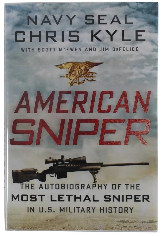 Chris Kyle & Taya Kyle Signed American Sniper 1st Ed Hardcover Book BAS #AB14676 - 5