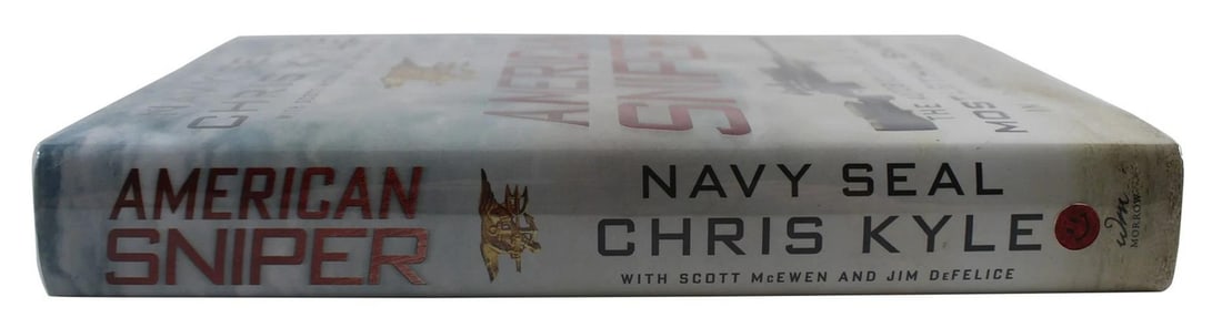 Chris Kyle & Taya Kyle Signed American Sniper 1st Ed Hardcover Book BAS #AB14676 - 8