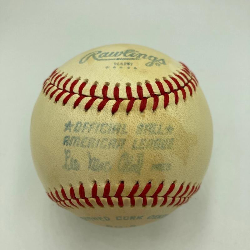 Red Ruffing Single Signed American League Baseball RARE JSA COA - 2