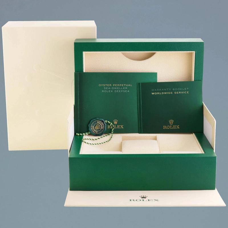 2022 MINT Rolex Red Seadweller SD43 126600 43mm Mark 2 Stainless Steel Watch Box - 7