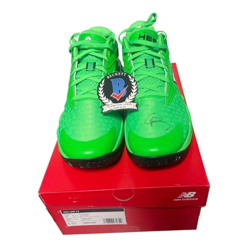Cooper Flagg Signed New Balance Hesi Low V2 NIB SIZE 13 Mavericks Beckett BAS: Sport: Basketball,Player: Cooper Flagg,Signed: Yes,Original/Reprint: Original,Autograph Authentication: Beckett Authentication Services (BAS),Product: Shoe,Team: Dallas Mavericks,Country of Origin: