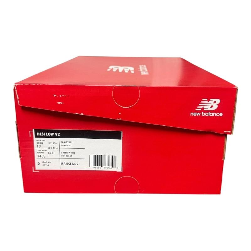 Cooper Flagg Signed New Balance Hesi Low V2 NIB SIZE 13 Mavericks Beckett BAS - 5